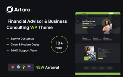 Aitaro - Financial Advisor & Business Consulting WordPress Theme