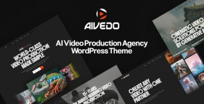 Aivedo - AI Video Production Agency WordPress Theme