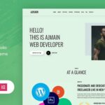 Ajman – Personal Portfolio WordPress Theme