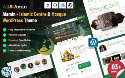 Alamin - Islam Mosque WordPress Theme