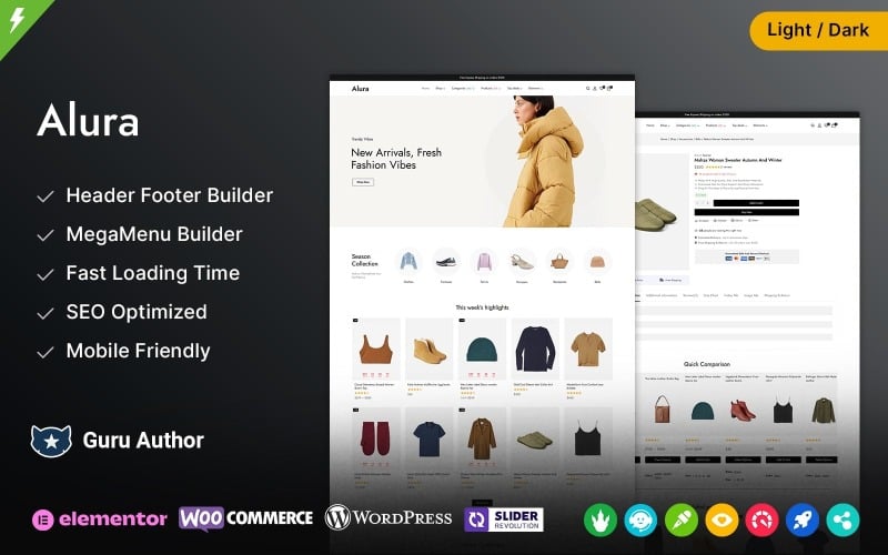 Alura - Multipurpose Fashion Store WooCommerce Theme Alura - Multipurpose Fashion Store WooCommerce Theme
