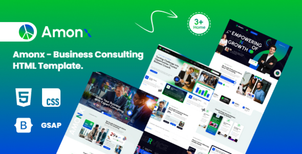 Amonx - Business Consulting HTML Template Amonx - Business Consulting HTML Template