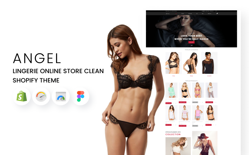 Angel - Lingerie Online Store Clean Shopify Theme Angel - Lingerie Online Store Clean Shopify Theme