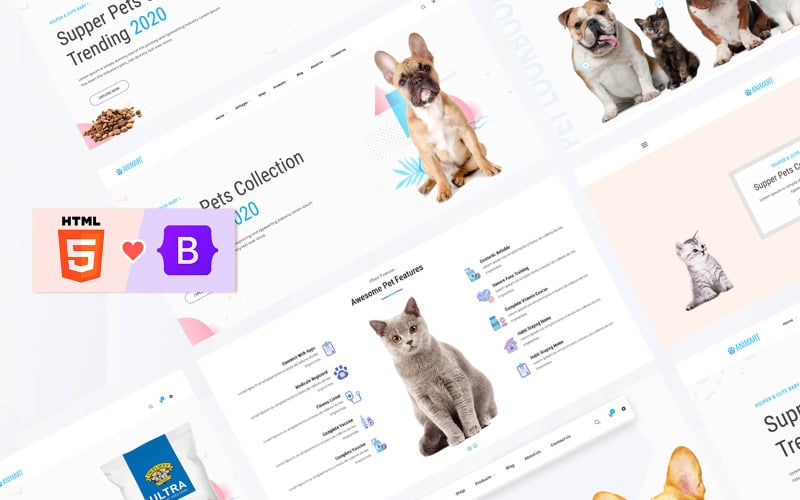 Animart Pet Shop Care bootstrap 5 Template Animart Pet Shop Care bootstrap 5 Template