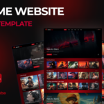 Anime Tube - Anime Manga and Movie Streaming HTML 5 Website Template