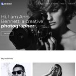 Ann Bennett - Photographer Portfolio Multipage Creative HTML Website Template