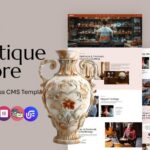 Antiq -  Antique Store And Vintage Collection Multipurpose WordPress Elementor Theme