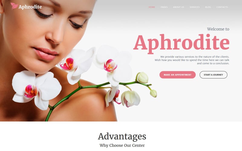 Aphrodite - Beauty & SPA Salon Responsive WordPress Theme Aphrodite - Beauty & SPA Salon Responsive WordPress Theme