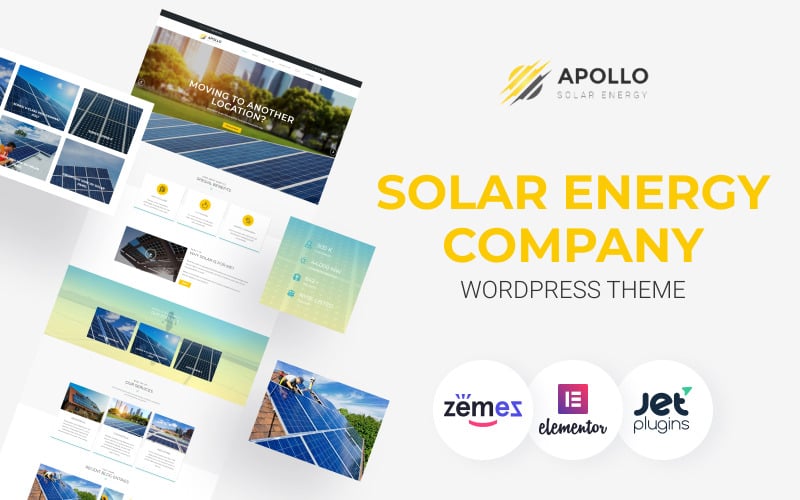 Apollo - Solar Energy Company WordPress Theme for Green Energy Website Apollo - Solar Energy Company WordPress Theme for Green Energy Website