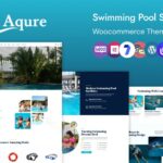 Aqure - Swimming Pool Cleaning and Maintenance WooCommerce WordPress Theme