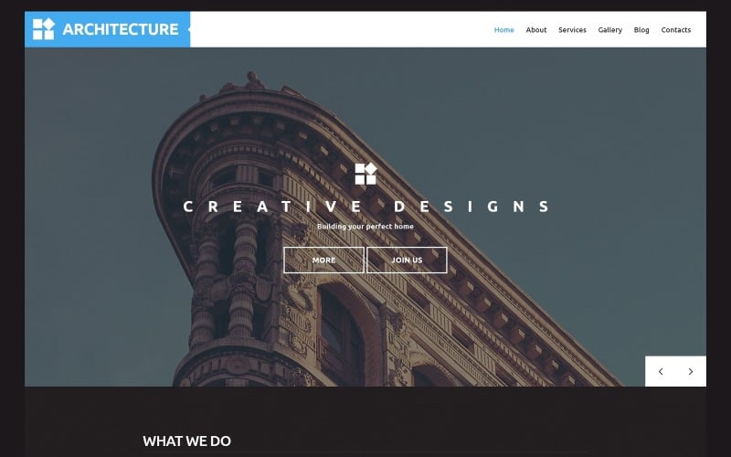 Architecture WordPress Theme Architecture WordPress Theme