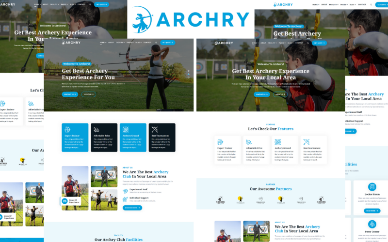 Archry - Archery Club HTML5 Template Archry - Archery Club HTML5 Template