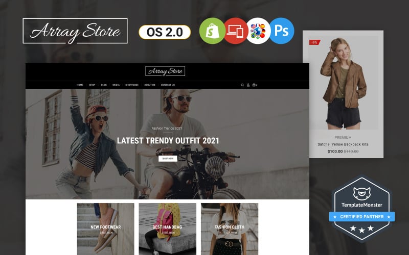 Array - Fashion Store Shopify Theme Array - Fashion Store Shopify Theme