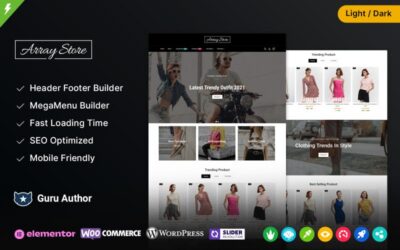 Array Store - Fashion Store and Multipurpose WooCommerce Theme