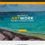 Art School Responsive WordPress Theme
