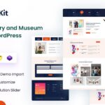 Artkit – Art Gallery and Museum Artist  WordPress Theme