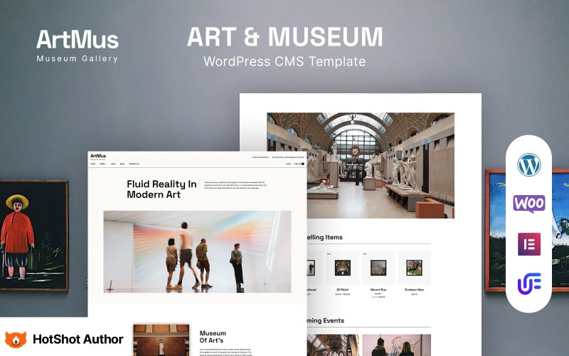 Artmus – Museum Gallery WordPress Elementor Theme Artmus – Museum Gallery WordPress Elementor Theme