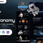 Astrod - Astronomy Wordpress Elementor Theme