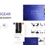 Audio Gear eCommerce Shopify Theme