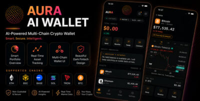 AURA Wallet - React Native AI Agent Crypto Wallet with Web3