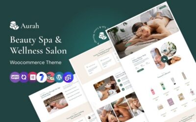 Aurah - Spa and Wellness WooCommerce Theme
