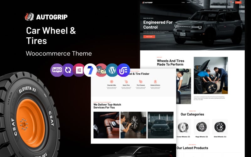 Autogrip - Car Wheels and Tires Multipurpose WooCommerce Theme Autogrip - Car Wheels and Tires Multipurpose WooCommerce Theme