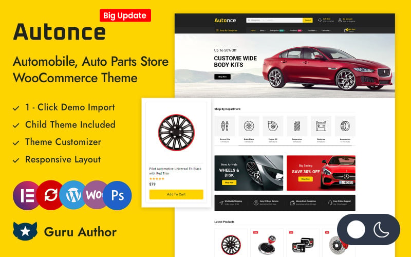 Autonce - Auto Parts WooCommerce Responsive Theme Autonce - Auto Parts WooCommerce Responsive Theme