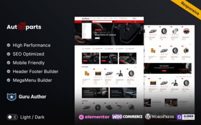 Autoparts - Mega Shop Multipurpose Responsive WooCommerce Store