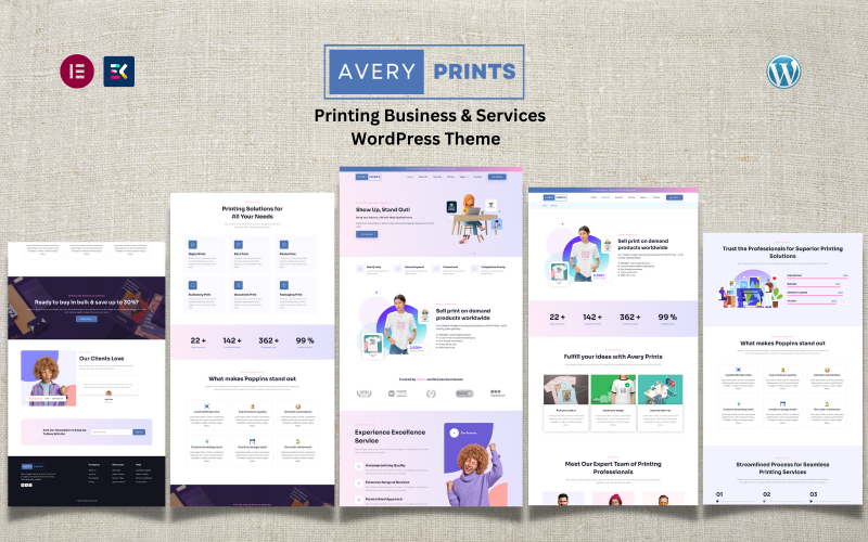 Avery Printing - Printing Business & Print on Demand Services WordPress Theme Avery Printing - Printing Business & Print on Demand Services WordPress Theme