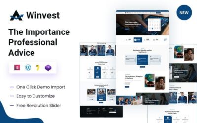 Awinvest – Important Professional Advice & IT Solutions WordPress Theme