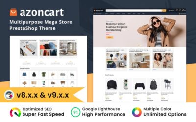 Azoncart Multipurpose Mega Shop Prestashop Theme