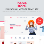 Babie Store - Kid Fashion Website Template