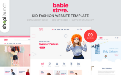 Babie Store - Kid Fashion Website Template