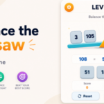 Balance the Seesaw | HTML5 Math Puzzle Game
