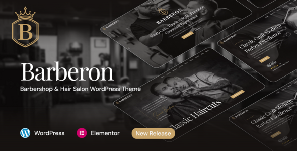 Barberon – Barbershop & Hair Salon WordPress Theme Barberon – Barbershop & Hair Salon WordPress Theme