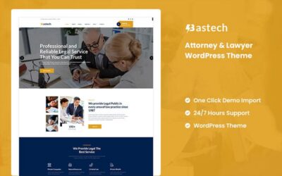 Bastech - Attorney & Lawyer WordPress Theme
