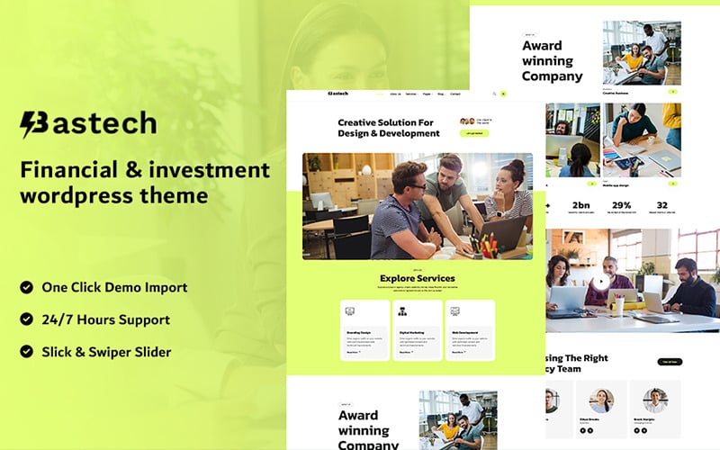 Bastech - Creative Responsive Elementor WordPress Theme Bastech - Creative Responsive Elementor WordPress Theme