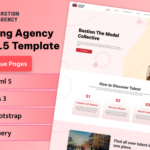 Bastion Casting Agency HTML5 Template