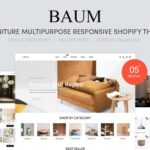 Baum - Furniture Multipurpose Responsive Shopify Theme