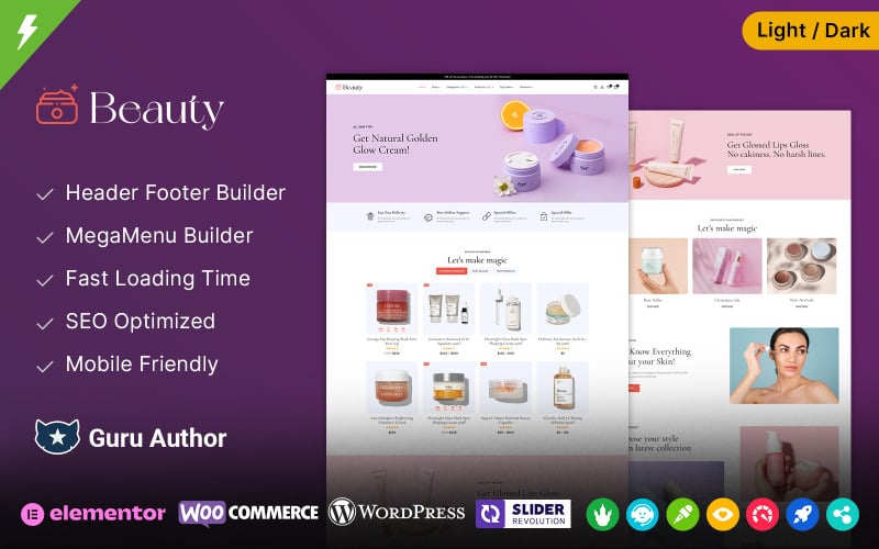 Beauty - Skincare, Cosmetics and Spa and Ayurvedic Store WooCommerce Theme Beauty - Skincare, Cosmetics and Spa and Ayurvedic Store WooCommerce Theme