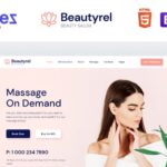 Beautyrel - Beauty Salon Responsive Website Template