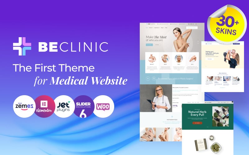 BeClinic - Medical WordPress Theme (Multipurpose) - Dentist, Surgery, Pharmacy and more BeClinic - Medical WordPress Theme (Multipurpose) - Dentist, Surgery, Pharmacy and more