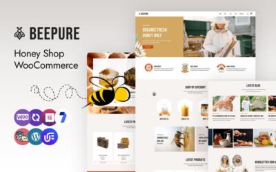 Beepure - Honey Shop WooCommerce WordPress Theme