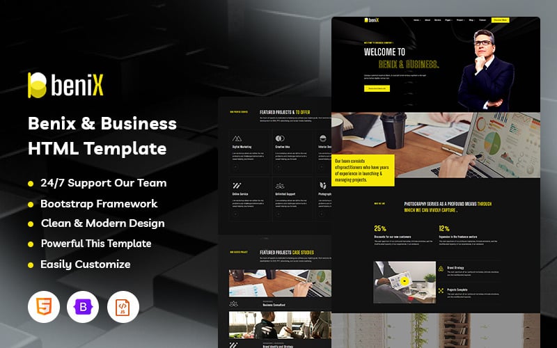 Benix - Business Elementor Website Template Benix - Business Elementor Website Template