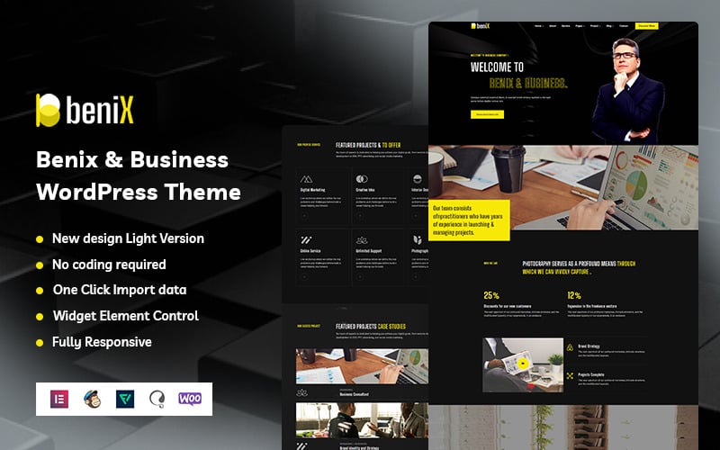 Benix - Business Elementor WordPress Theme Benix - Business Elementor WordPress Theme