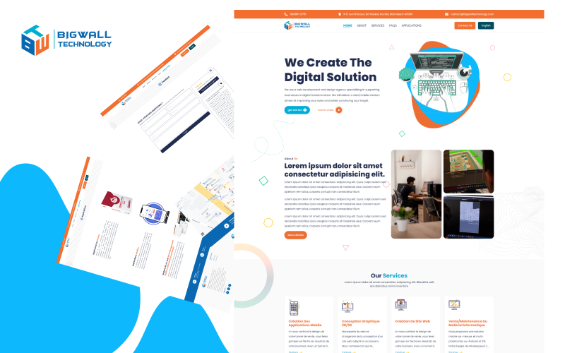 BIGWALLTECH - Business Services & IT Solutions Multipurpose HTML5 Responsive Website Template BIGWALLTECH - Business Services & IT Solutions Multipurpose HTML5 Responsive Website Template