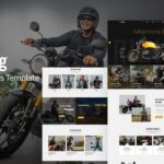 Biker - Motor Sports And Racing WordPress Elementor Theme