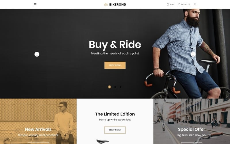 Bikerond - Bike Shop Elementor WooCommerce Theme Bikerond - Bike Shop Elementor WooCommerce Theme