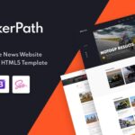 BikerPath - Motorcycle News Website Template