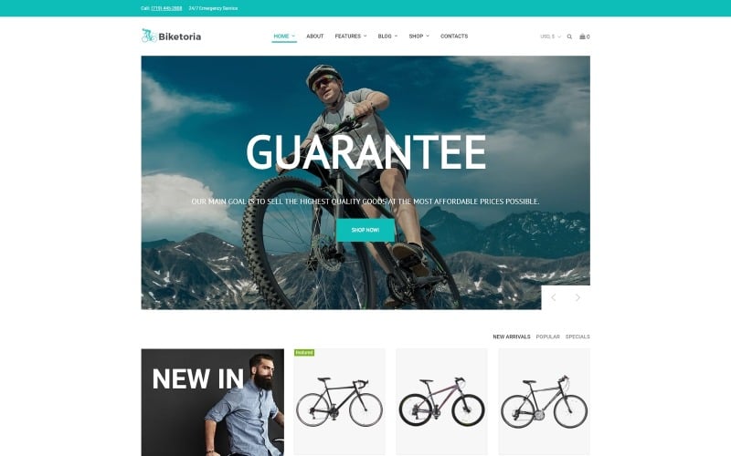 Biketoria- Bike Shop Elementor WooCommerce Theme Biketoria- Bike Shop Elementor WooCommerce Theme